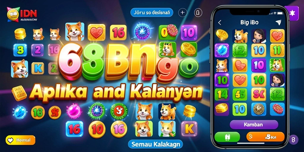 Screenshot gameplay seru dari aplikasi Bingo 68IDN.