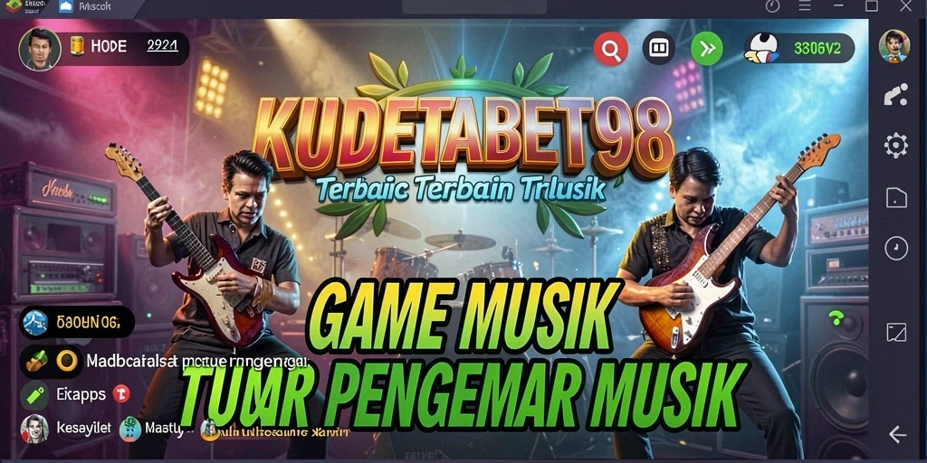 Tampilan screenshot KUDETABET98 dengan gameplay menakjubkan dalam dunia musik.