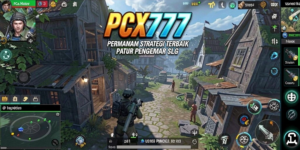 Screenshot menampilkan gameplay strategis dan fitur SLG yang menarik.